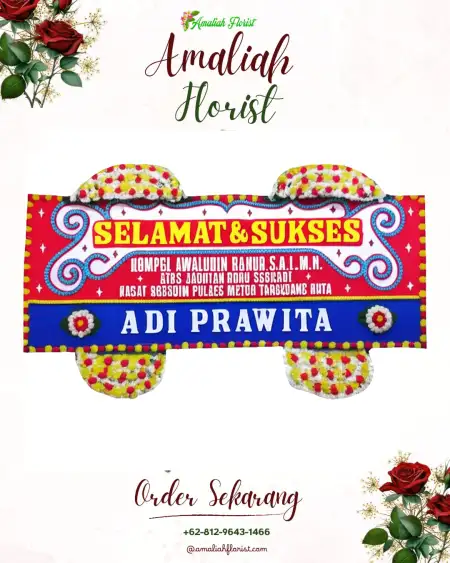 Papan Bunga Ucapan Selamat Gabus