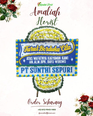 Papan Bunga Duka di Gabus