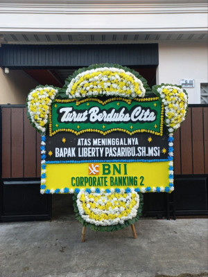 Papan Bunga Duka di Gabus